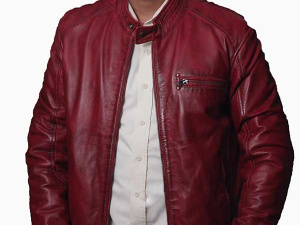 Red leather jackets