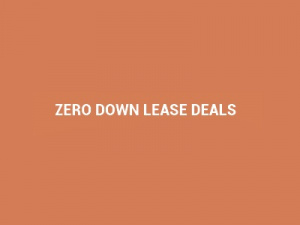 Zero Down Lease Deals