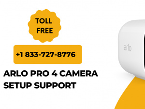 Arlo Pro 4 Camera Setup Support | +1 833-727-8776
