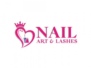 Nail art lashes