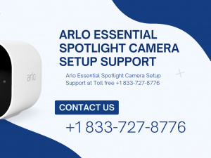 Arlo Essential Spotlight Camera Setup Support