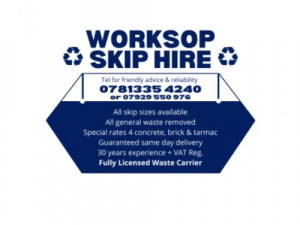 Skip Hire in Worksop - Professional skip hire comp