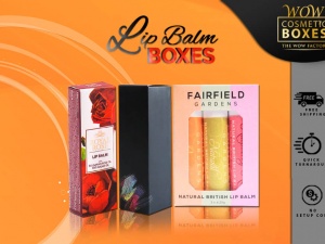 Printed Lip Balm Boxes