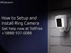 How to setup and Install Ring Camera | 8889370088