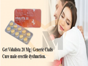 Vidalista 40 mg | Tadalafil Pills - Medzcure