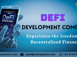 DeFi Development Company - CoinsQueens