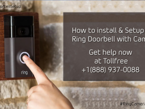 How to install & setup Ring doorbell with camera 