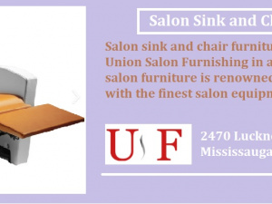 Salon Sink and Chair