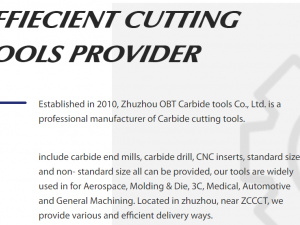 Zhuzhou OBT Carbide tools Co., Ltd