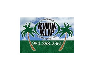 Kwik Klip Lawn Service & Landscaping Inc. Tel 954-258-2361