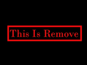 This is remove