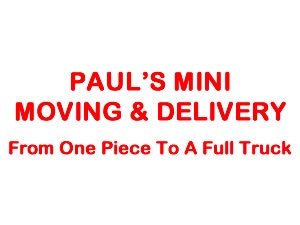 Pauls Moving & Delivery Residential and Commercial 561-225-7409