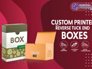 Custom Printed Reverse Tuck End Boxes