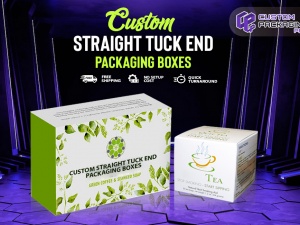 Custom Straight Tuck End Packaging Boxes