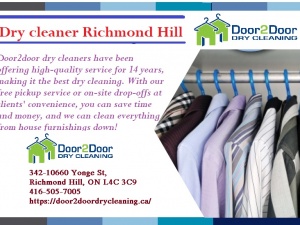 Dry cleaner Richmond hill | Door2door Dry Cleaning