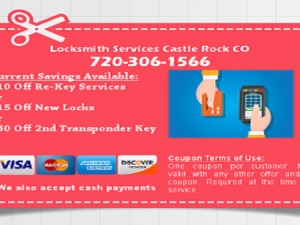 Locksmith Services Castle Rock CO