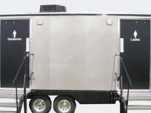 Luxury Mobile Restroom Trailer Rental - for Big Ev