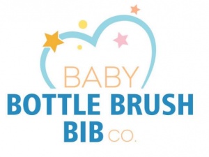 Baby Bottle Brush Bib