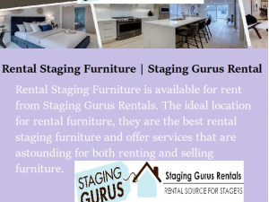 Rental Staging Furniture | Staging Gurus Rental