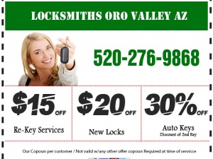 Locksmiths Oro Valley